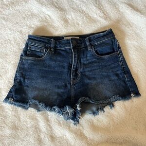 Cutoff Dark Wash PacSun Jean Shorts